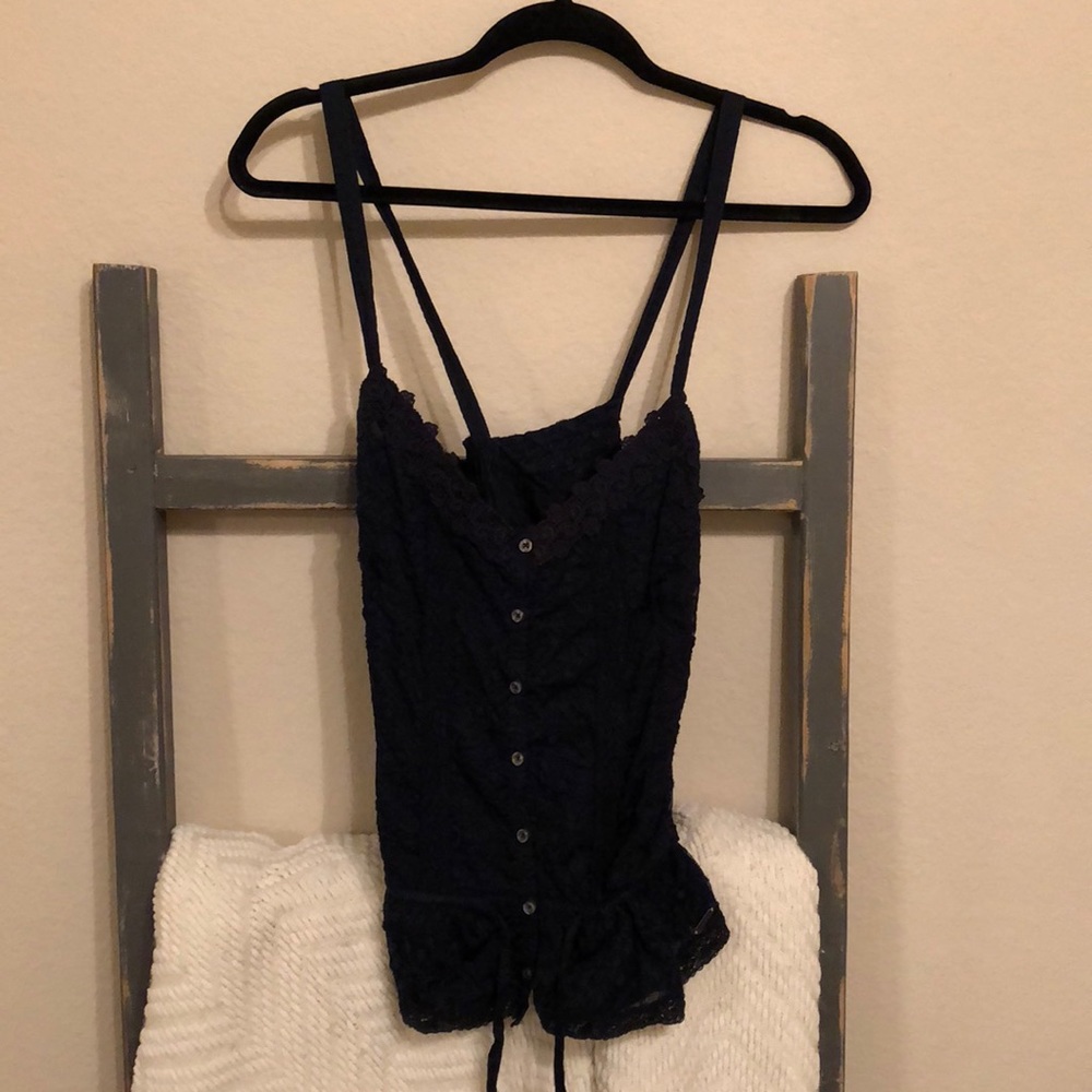 Hollister Navy Blue tank top